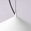 Suspensions Acier Blanc LED 1 Fint