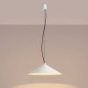 Suspensions Acier Blanc LED 1 Fint