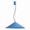 Suspensions Acier Bleu LED 1 Fint