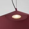 Suspensions Acier Bordeaux LED 1 Fint