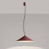 Suspensions Acier Bordeaux LED 1 Fint