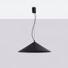 Suspensions Acier Noir LED 1 Fint