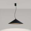 Suspensions Acier Noir LED 1 Fint
