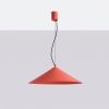 Suspensions Acier Rouge LED 1 Fint