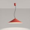 Suspensions Acier Rouge LED 1 Fint