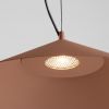 Suspensions Acier Moka LED 1 Fint