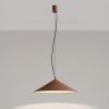 Suspensions Acier Moka LED 1 Fint