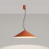 Suspensions Acier Ocre Rouge LED 1 Fint