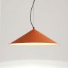 Suspensions Acier Ocre Rouge LED 1 Fint