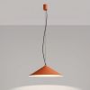 Suspensions Acier Ocre Rouge LED 1 Fint