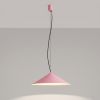 Suspensions Acier Rose LED 1 Fint