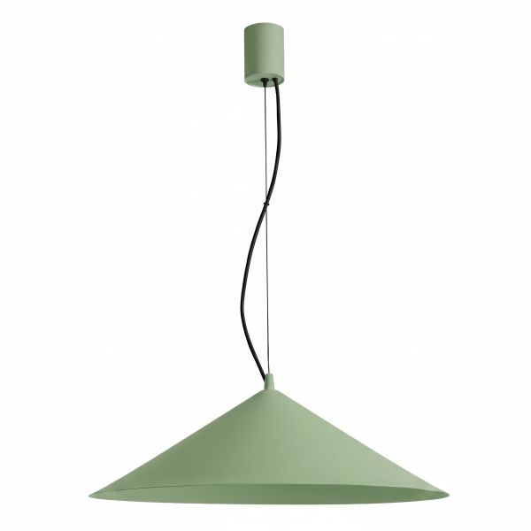 Suspensions Acier Sauge LED 1 Fint