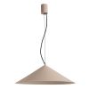 Suspensions Acier Taupe LED 1 Fint