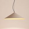 Suspensions Acier Taupe LED 1 Fint
