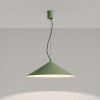 Suspensions Acier Vert Olive LED 1 Fint