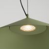 Suspensions Acier Vert Olive LED 1 Fint