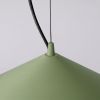Suspensions Acier Vert Olive LED 1 Fint