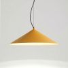 Suspensions Acier Jaune LED 1 Fint