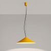 Suspensions Acier Jaune LED 1 Fint