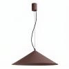 Suspensions Acier Marron LED 1 Fint