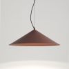 Suspensions Acier Marron LED 1 Fint