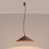 Suspensions Acier Marron LED 1 Fint