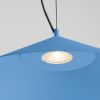 Suspensions Acier Bleu LED 1 Fint