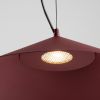 Suspensions Acier Bordeaux LED 1 Fint