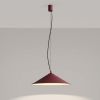 Suspensions Acier Bordeaux LED 1 Fint