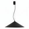 Suspensions Acier Noir LED 1 Fint