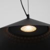 Suspensions Acier Noir LED 1 Fint