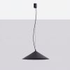 Suspensions Acier Noir LED 1 Fint