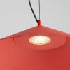 Suspensions Acier Rouge LED 1 Fint