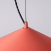 Suspensions Acier Rouge LED 1 Fint