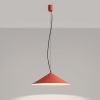 Suspensions Acier Rouge LED 1 Fint