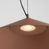 Suspensions Acier Moka LED 1 Fint
