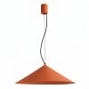 Suspensions Acier Ocre Rouge LED 1 Fint