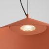 Suspensions Acier Ocre Rouge LED 1 Fint