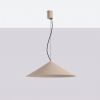 Suspensions Acier Taupe LED 1 Fint