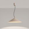 Suspensions Acier Taupe LED 1 Fint