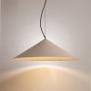 Suspensions Acier Taupe LED 1 Fint