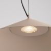 Suspensions Acier Taupe LED 1 Fint