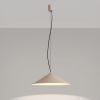 Suspensions Acier Taupe LED 1 Fint