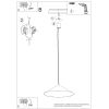 Suspensions Acier Vert Olive LED 1 Fint