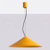 Suspensions Acier Jaune LED 1 Fint