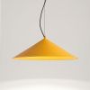 Suspensions Acier Jaune LED 1 Fint