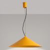 Suspensions Acier Jaune LED 1 Fint