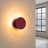 Appliques murales Acier Bordeaux LED 1 Astro