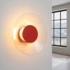 Appliques murales Acier Rouge LED 1 Astro