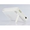 Coque, batterie et stand pour iPhone4 / 4S, 1500mAh, (Blanc)